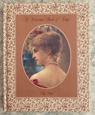Collectable Vintage ‘a Victorian Book Of Days’ Avon Special Edition Book,  1983