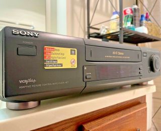Sony Hi - Fi Stereo Vhs Vcr Recorder/player Slv - 760hf