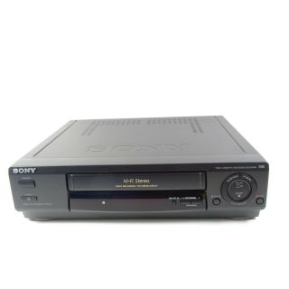 Sony Vcr Slv - 678hf Video Cassette Recorder Hifi Vhs Player 4 - Head No Remote
