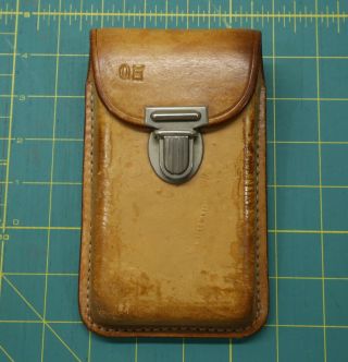 Cusack Hard Leather Case For Hp - 41c Hp - 41cv And Hp - 41cx Scientific Calculators