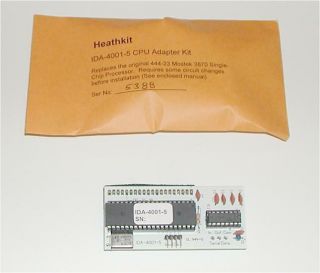 Heathkit Id - 4001 Cpu Adapter Board (ida - 4001 - 5)