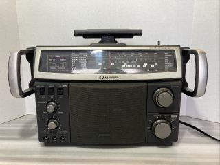 Vintage Emerson Mbr - 1 Multi Band Am/fm/cb/sw1&2/tv/ac/weather/pa Portable Radio