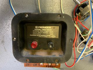 Vintage Pioneer HPM - 1500 Speaker Crossover Controls 2