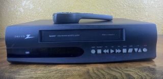 Zenith Vrb421 Stereo Video Cassette Recorder Vcr 4 - Head With Remote Sony