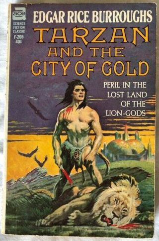1963 Ace / Tarzan And The City Of Gold / Erb / Frank Frazetta