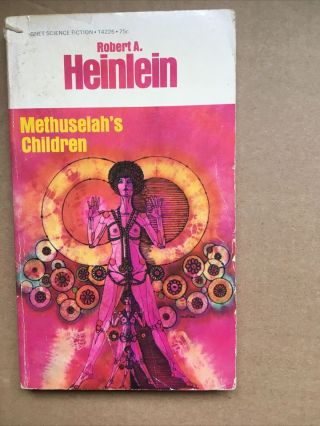 Robert Heinlein Methuselah’s Children Signet 1958 Paperback