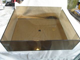 VINTAGE Dual 1219 Stereo Turntable DUST COVER 2