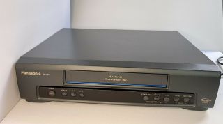 Panasonic Pv - 7401 Vcr Video Cassette Recorder 4 - Head Vhs Player