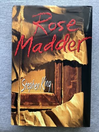Rose Madder By Stephen King Hcdj - First Edition / First Print - Like