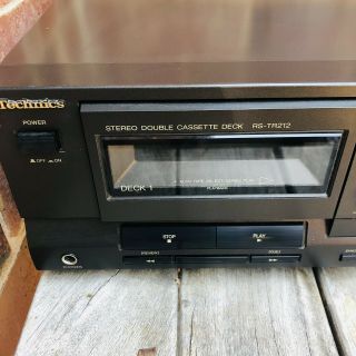 Technics RS - TR212 Stereo Double Cassette Tape Deck Please Read 2
