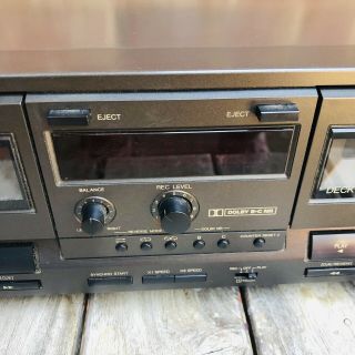 Technics RS - TR212 Stereo Double Cassette Tape Deck Please Read 3