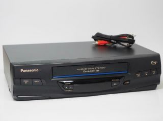 Panasonic Pv - V4520 Tape Vhs Vcr Plus Player No Remote