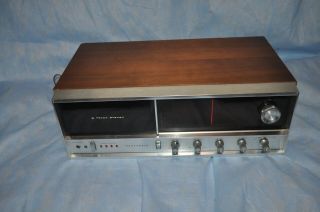 Vintage Panasonic Re - 7070 Solid State Fm/am Stereo Receiver 8 Track Player