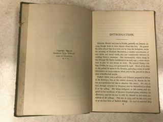 Antique Book - - Conciliation with the American Colonies by Edmund Burke - - 1895 3