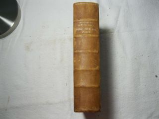 Vintage Leather Book Not For The Weak In Two Parts By Elizabeth Dewing Kaup 1942