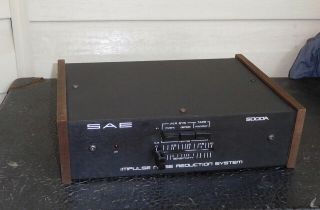 Sae 5000a Impulse Noise Reduction System.  Read