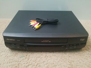 Quasar Vhq940 4 Head Hi - Fi Stereo Vhs Vcr Player Video Cassette Recorder