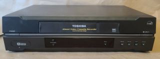 Toshiba W - 422 Vcr 4 Head Hifi Vhs Video Cassette Recorder Player -