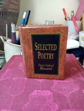 Del Prado Miniature Book Selected Poetry Dante Gabriel Rossetti