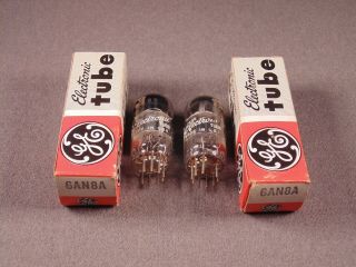2 6an8a Ge By Westinghouse Hifi Radio Stereo Amp Vacuum Tubes Codes 64 - 26 Nos