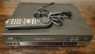 Jvc Hr - Dx64u Stereo Video Cassette Recorder With Remote And