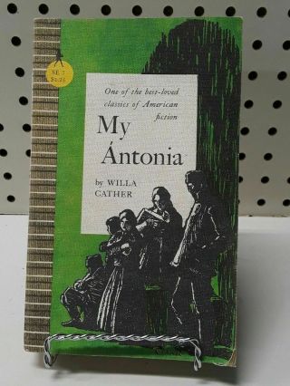 My Antonia By Willa Cather (1954 Softcover) Vintage Rare Classic American Book