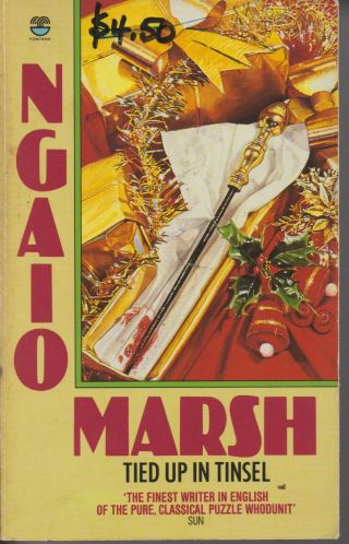 Classic Crime Paperback,  Tied Up In Tinsel By Ngaio Marsh