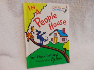 Dr.  Suess Book In A People House Opened For Pics 1972