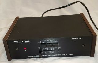 Sae 5000a Vinyl Record Scratch Crackle Pop Filter Impulse Noise Reduction System