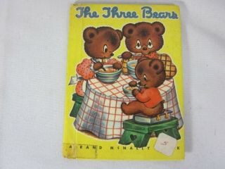 1949 Miniature Book The Three Bears Rand Mcnally