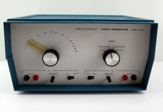 Vintage Heathkit Model Ig - 5282 Audio Generator