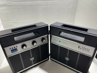 Ge General Electric Model 3 - 5520c Portable 8 Track Player