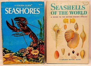 Golden Nature Guides: Seashores & Seashells Of The World.  1955/60.
