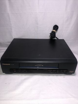 Panasonic Pv - 7401 - 4 Head Omnivision Vcr Vhs Player