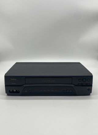 Symphonic Sl2860 4 - Head Vcr Vhs Player Video Cassette Recorder -