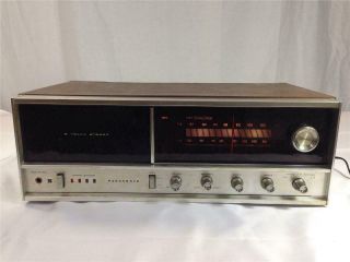 Vintage Panasonic Re - 7070 Solid State Fm/am Stereo Receiver 8 Track Player