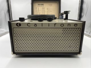 Vintage Califone 1420K Solid State Record Player 1400 Series Turntable 2