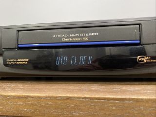 Panasonic Omnivision VCR 4 Head HI - FI VHS Player PV - 9662 VCR Plus 3
