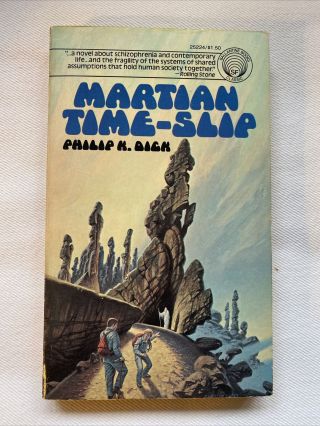 Martian Time Slip By Philip K.  Dick Paperback1976