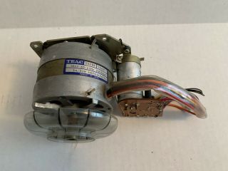 Teac A - 3340s Em282 Capstan Motor W/ 50/60hz Pully Assembly Parts Repair Restore