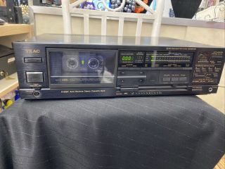 Rare Teac R - 888X Auto Reverse Stereo Cassette Deck Dolby DBX.  (Parts Only) 2