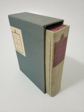 The Basic Of Aristotle By Richard Mckeon Random House 1941 24th Printing