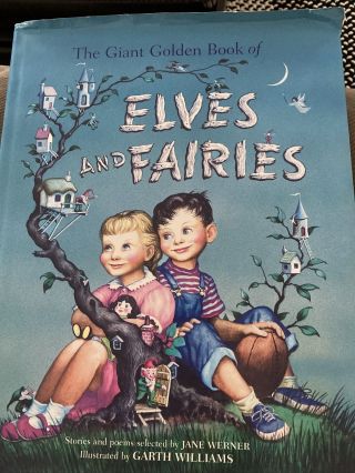 Vintage - The Giant Golden Book Of Elves And Fairies