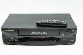 Electrohome Vcr 4 Head Vhs Hq Hi Fi Stereo With Remote