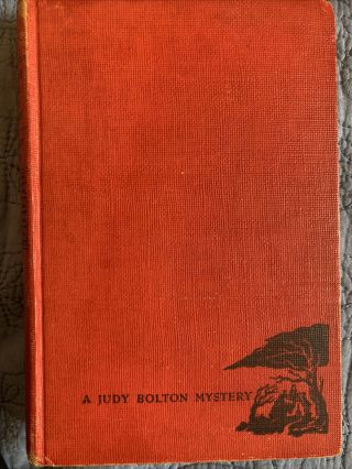 Judy Bolton Clue Of The Stone Lantern Margaret Sutton 1950 Vintage Red Book