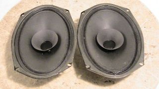 Pair Vintage Heppner 6x9 Full Range Speakers From Ampex