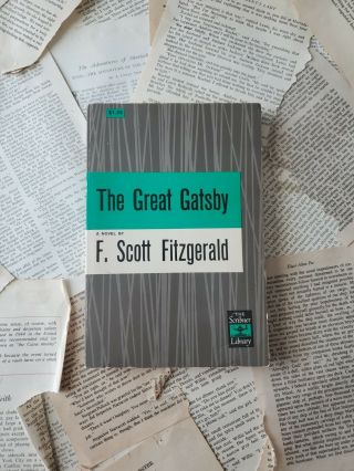 The Great Gatsby By F.  Scott Fitzgerald (vintage - 1953)