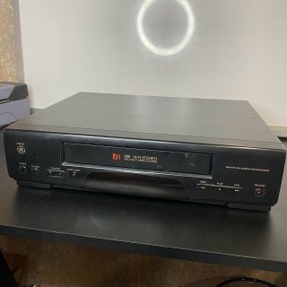 Ge Vg4253 Vcr Vhs Player Hi - Fi Stereo System No Remote