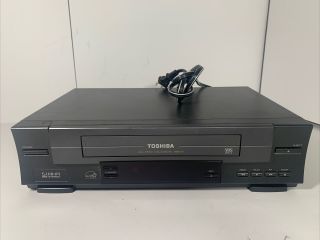 Toshiba W - 512 Vhs Vcr Player Recorder W/ Hi - Fi Stereo & No Remote