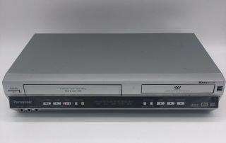 Panasonic Pv - D4745s Vhs Player Recorder Dvd Vcr Combo Fully